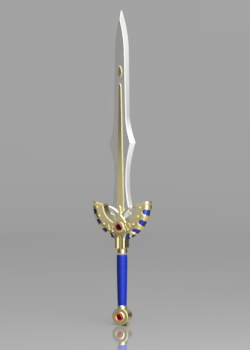 Dragon Quest Sword of Light - 3D Printing Files